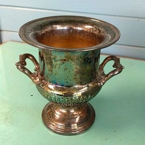 Vintage silver plated champagne bucket